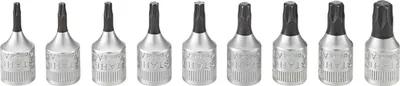 Produktbild von STAHLWILLE 96017709, Steckschlüssel-Satz, 9 Kopf/Köpfe, Legierter Stahl, 110 g
