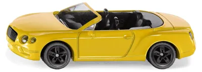 Produktbild von Siku Bentley Continental GT V8 Convertible, Auto, 3 Jahr(e), Metall, Kunststoff, Schwarz, Gelb