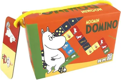 Produktbild von Barbo Toys 7106 Moomin Domino (ab 3 Jahren) Mumin Puzzle