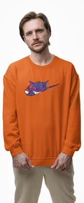 Produktbild von D&B Design Uni Pullover SWAN00009 Pokemon Orange-Größe M