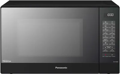 Produktbild von Panasonic NN-GT46KBSUG Mikrowelle, Schwarz, 1000 Watt, 31 l Volumen, 52,5 cm Breite, Grillfunktion