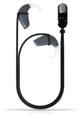 Produktbild von Silione Anti-Verlust-Lanyard Hörgerätehalter-Gurt Schutzseil für Senioren (Schwarz)