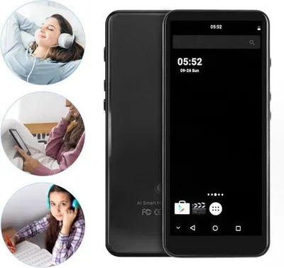 Obrázok produktu pre Prenosný MP3/MP4 prehrávač s 5-palcovým HD dotykovým displejom, Bluetooth a Wi-Fi