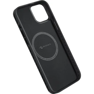 Image de Pitaka Case MagEZ Pro 4 Aramid 1500D iPhone 15, MagSafe noir / gris