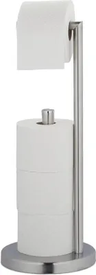 Produktbild von Stehendes WC-Papierhalter 3-Rollen Fächer Edelstahl silber