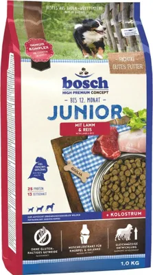 Immagine prodotto di Bosch 1kg Junior Agnello & Riso