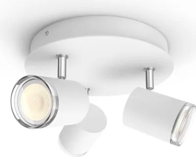 Produktbild von Philips Hue White Amb.Adore Spot Rondell 3flg weiß 3x350lm DS