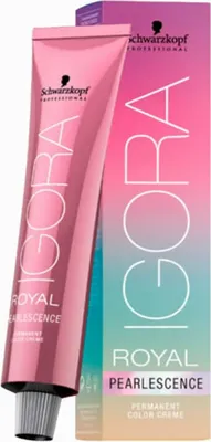 Produktbild von Schwarzkopf Haarfarbe Professional Igora Royal Permanent Color Creme 9,5-29 Pastell Asch Violett