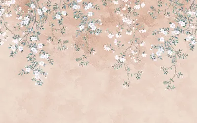 Produktbild von Vlies Fototapete - Hanging Hanami - Größe 400 x 250 cm