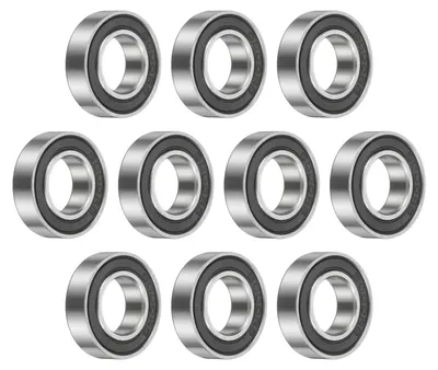 10x 6800-RS Rillenkugellager 10x19x5 mm, doppelt abgedichtet