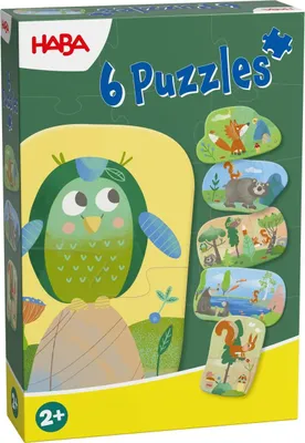 Immagine prodotto di Haba 6 primi puzzle - Animali della foresta