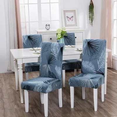 Productafbeelding van Famanu stoelhoesjes voor eetkamerstoelen - 49 x 49 x 100 cm