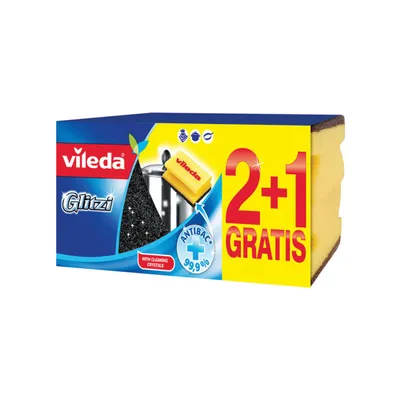 Zdjęcie produktu dla Vileda Glitzi Gąbka 2+1Ks 148074