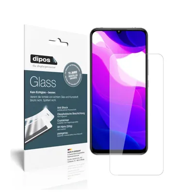 Zdjęcie produktu dla 2x Folia ochronna dla Xiaomi Mi 10 Lite 5G - Folia antywstrząsowa 9H z plastikowego szkła dipos Glass