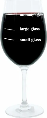 Immagine prodotto di Leonardo Weinglas XL, Mommys Glass, Mum, Mama, Geschenk Stimmungsglas mit lustiger Gravur, Mood Wein Glas, 610ml