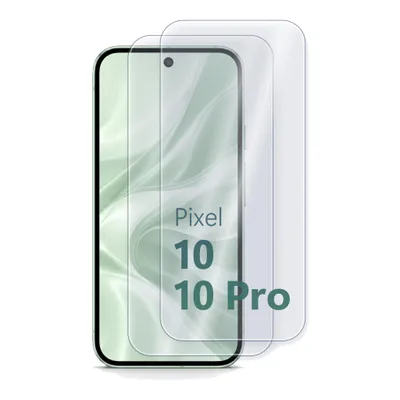 Imagen del producto de H Hardy Cristal híbrido para Google Pixel 10/10 Pro, antiastillas 7H, pack de 2
