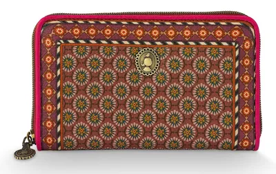 Productafbeelding van Pip Studio portemonnee Willow Wallet Imani Red rood
