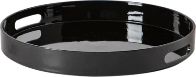 Produktbild von Argon Ta Rundes Serviertablett – 33 cm – Schwarz