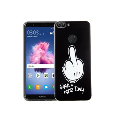 Image de Coque de téléphone portable pour Huawei P Smart : coque de protection, étui rigide, étui souple
