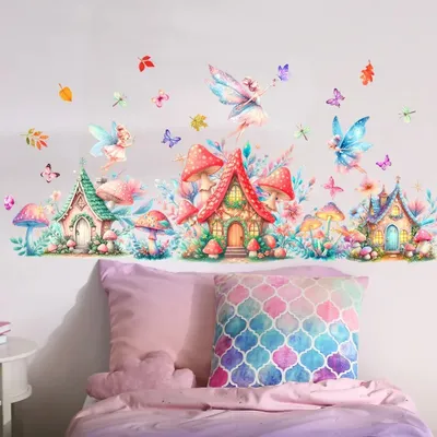Produktbild von Wandaufkleber Fairytale Land für Kinderzimmer KP34646