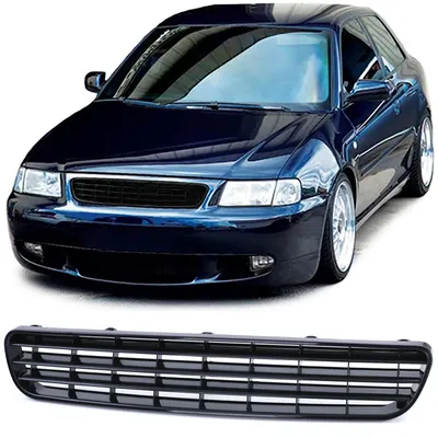 Kühlergrill Sportgrill Gitter Schwarz für Audi A3 8L ab 1996-2000 – Produktansicht
