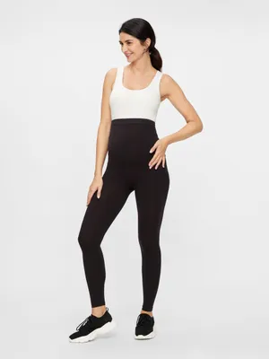 Image de Confortable pantalon de maternité Ventre Yoga Leggings pour femmes enceintes Sans couture | S-M