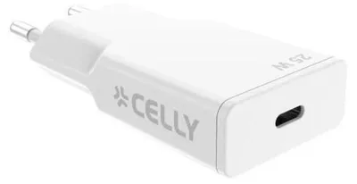 Produktbild von Celly SLIMTC1C25W, Drinnen, AC, 9 V, 3 A, Weiß