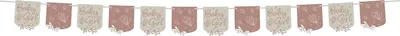 Produktbild von Wimpelkette Blooming Baby Girl 6m