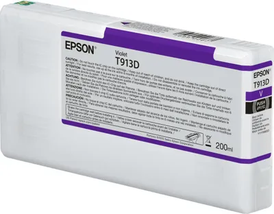 Produktbild von Epson Tintenpatrone violett T 913 200 ml              T 913D