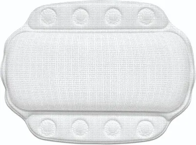 Obrázok produktu pre KELA Vankúš do vane KRETA 32 x 23 cm biela KL-22363