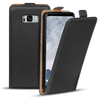 Produktbild von Flipcase für Samsung Galaxy S8 Plus Hülle Klapphülle Cover klassische Handy Schutzhülle