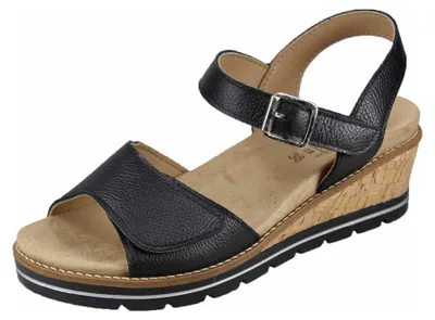 Produktbild von Aco Keilsandaletten Damen 31373930323432 Schwarz 38 EU