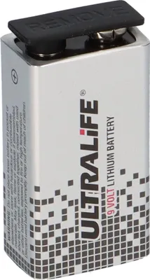 Immagine prodotto di Ultralife U9VL-J-P 9V Block Power Cell Batterie al litio 9V 1200mAh