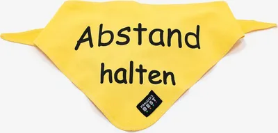 Produktbild von KNAUDER´S BEST 30030003, Hund, Kopftuch, Gelb, Baumwolle, Elasthan, Einfarbig, Maschinenwäsche