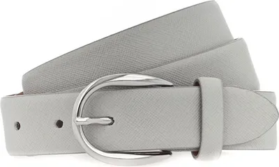 Produktbild von Vanzetti Leder Gürtel Classics 30mm Cambered Leather Belt W95 Grey grau