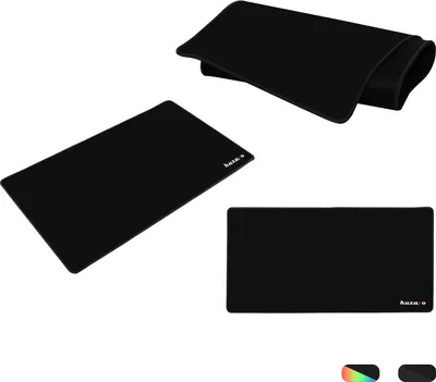 Produktbild von huzaro Gaming Mauspad Mousepad 1 0 XXL Computer Pad PC Zubehör professionelle Gamer Gadgets Anti Rutsch groß 80x40 cm Schwarz