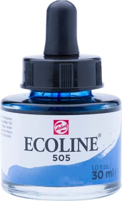 Produktbild von Ecoline Aquarellfarbe 30 ml Ultramarine Light