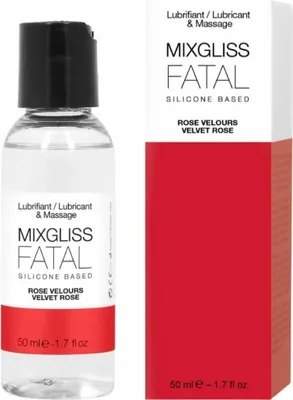 Produktbild von Mixgliss - Fatal Roses Silikon-Schmiermittel 50 Ml
