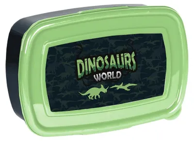 Lunchbox Dinosaurier 750 ml, BPA-frei, spülmaschinengeeignet