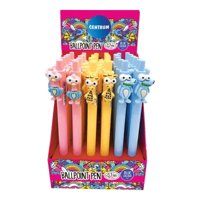 Produktbild von Centrum 36 Kugelschreiber Tiere 3D 89835