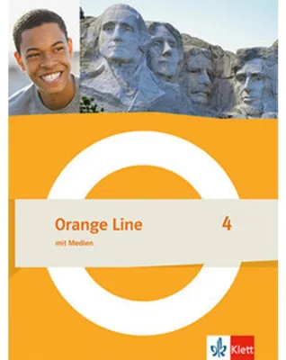 Image de Orange Line 4. Schulbuch mit Medien (fester Einband) Klasse 8