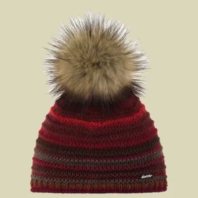 Image de Bonnet Eisbär Mikata Lux pour femmes avec pompon, taille : taille unique, couleur : rouge