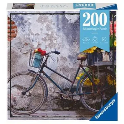 Immagine prodotto di Puzzle Ravensburger - Bicicletta - 200 pezzi Momento puzzle