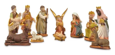 Produktbild von Riffelmacher Krippenfigurenset 7 -9 cm 12 teilig