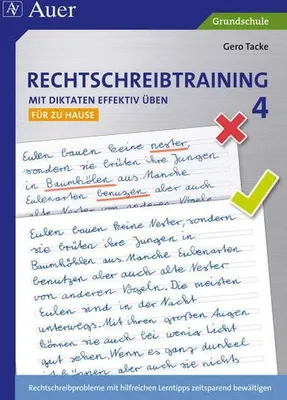 Obrázok produktu pre Rechtschreibtraining: Mit Diktaten effektiv üben 4