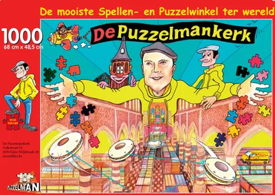 Image de Puzzelman L'église de Puzzelman - Marc De Vos (1000)