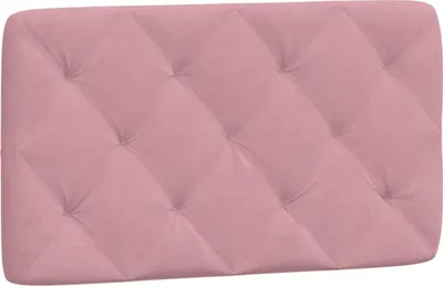 Immagine prodotto di Cuscino per testiera rosa 90 cm in velluto