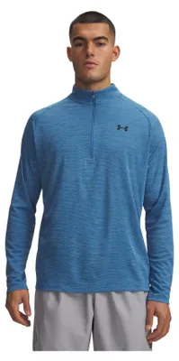 Produktbild von Under Armour Tech Textured 1/2 Zip Herren Aegean Blue M