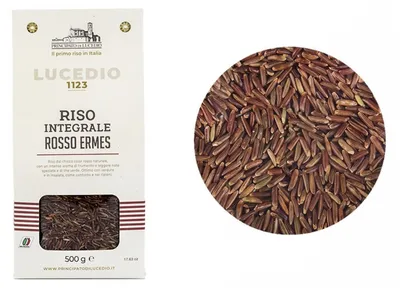 Produktbild von Roter Vollkornreis Ermes 500 gr. - P.D.L.