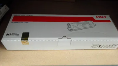 Imagen del producto de Kit de tóner original OKI 45862816, color cian, alta capacidad (45862816)